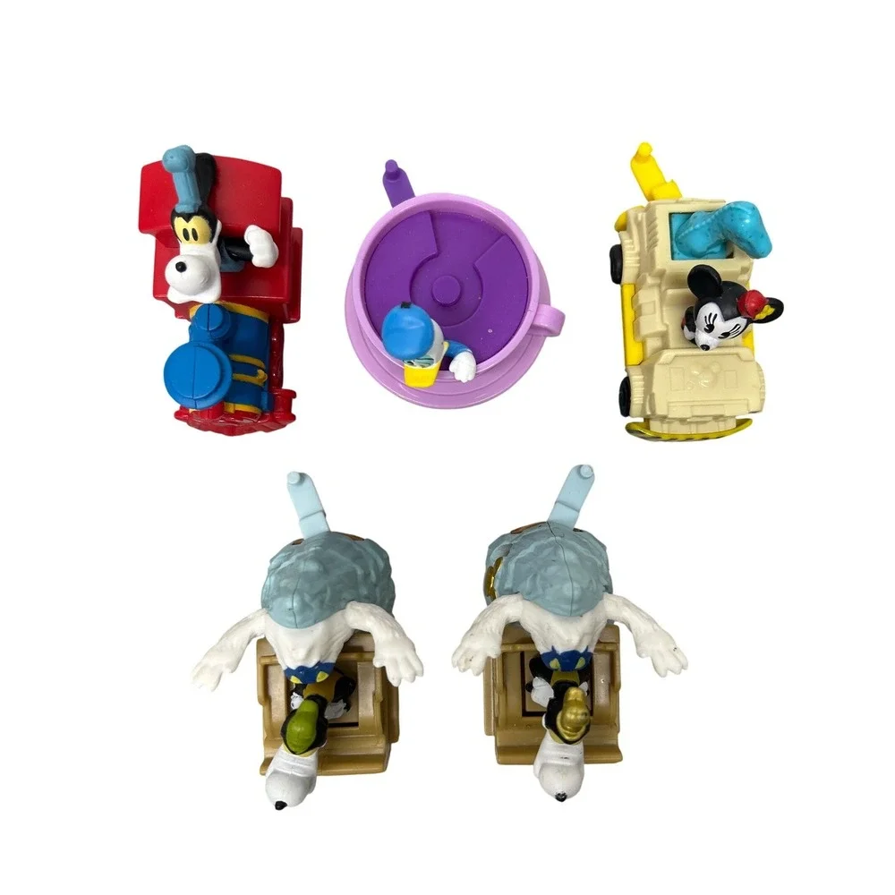 Disney McDonald's Happy Meal Toy Lot Mickey Minnie Donald Goofy‎